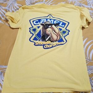 Vintage Yellow Camel Graphic T-Shirt